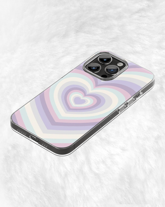 Pastel Retro Heart Case
