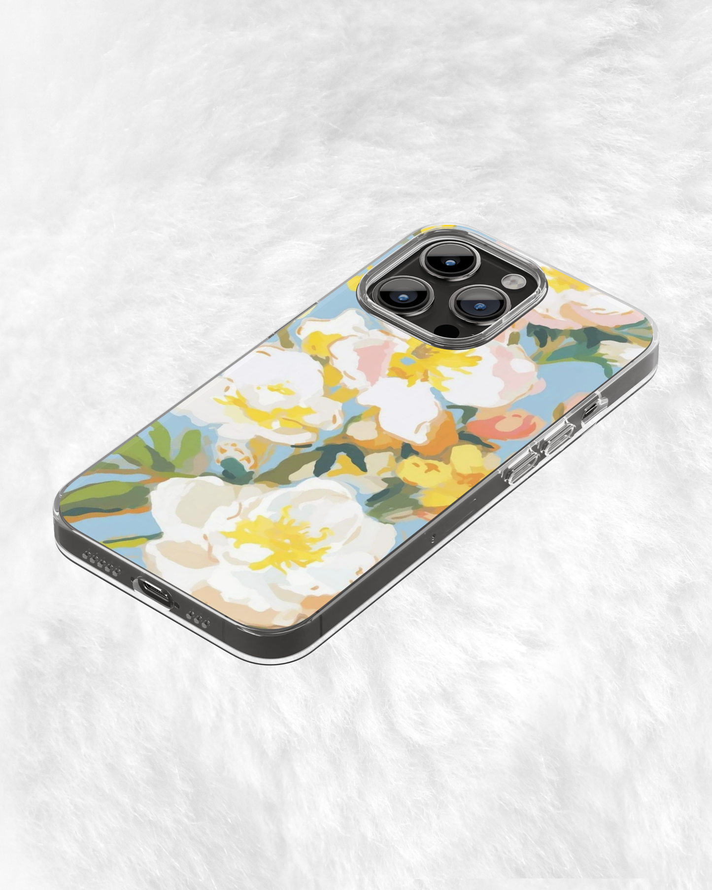 Elegant Floral Art Case