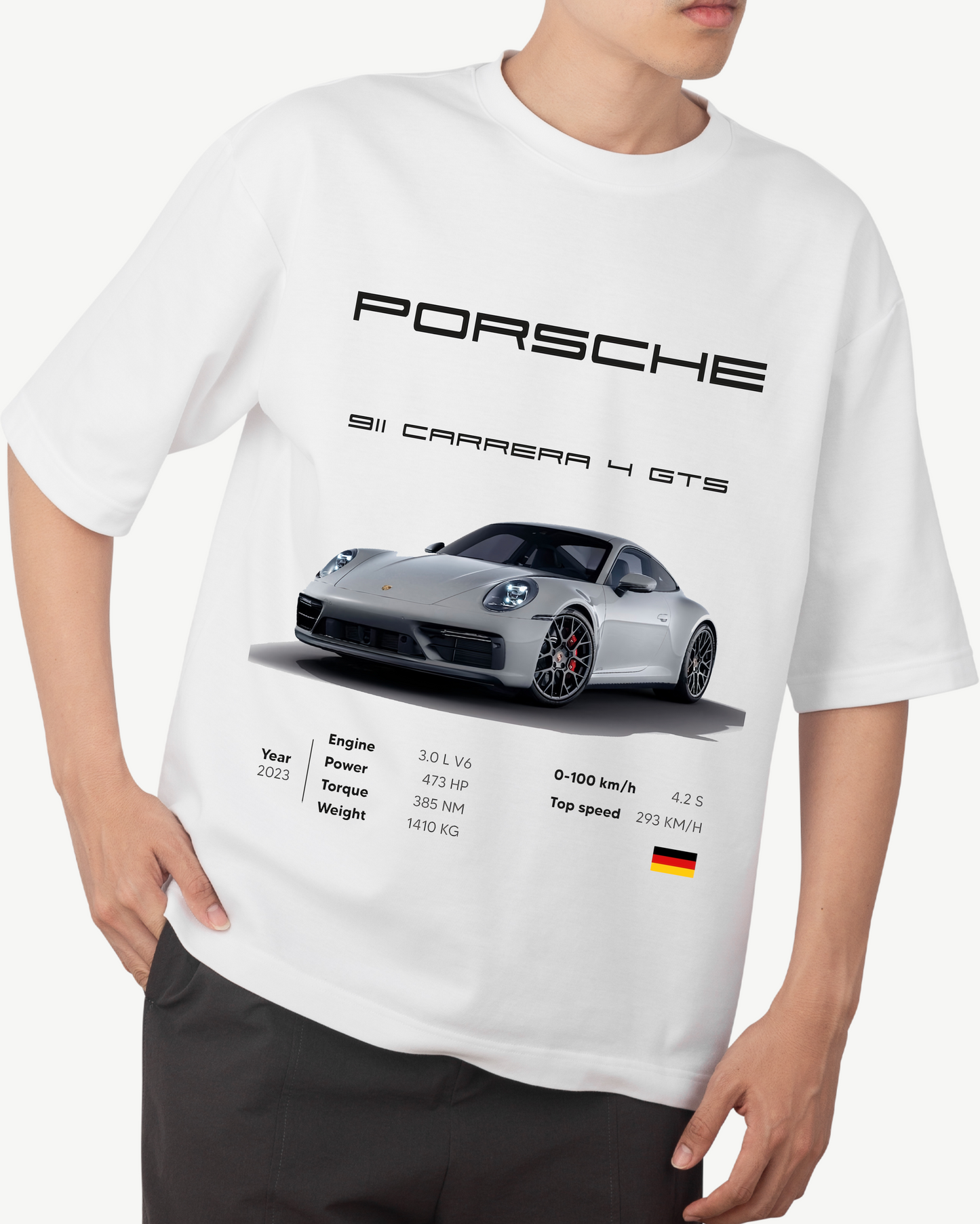 "P 911 GTS" T-shirt