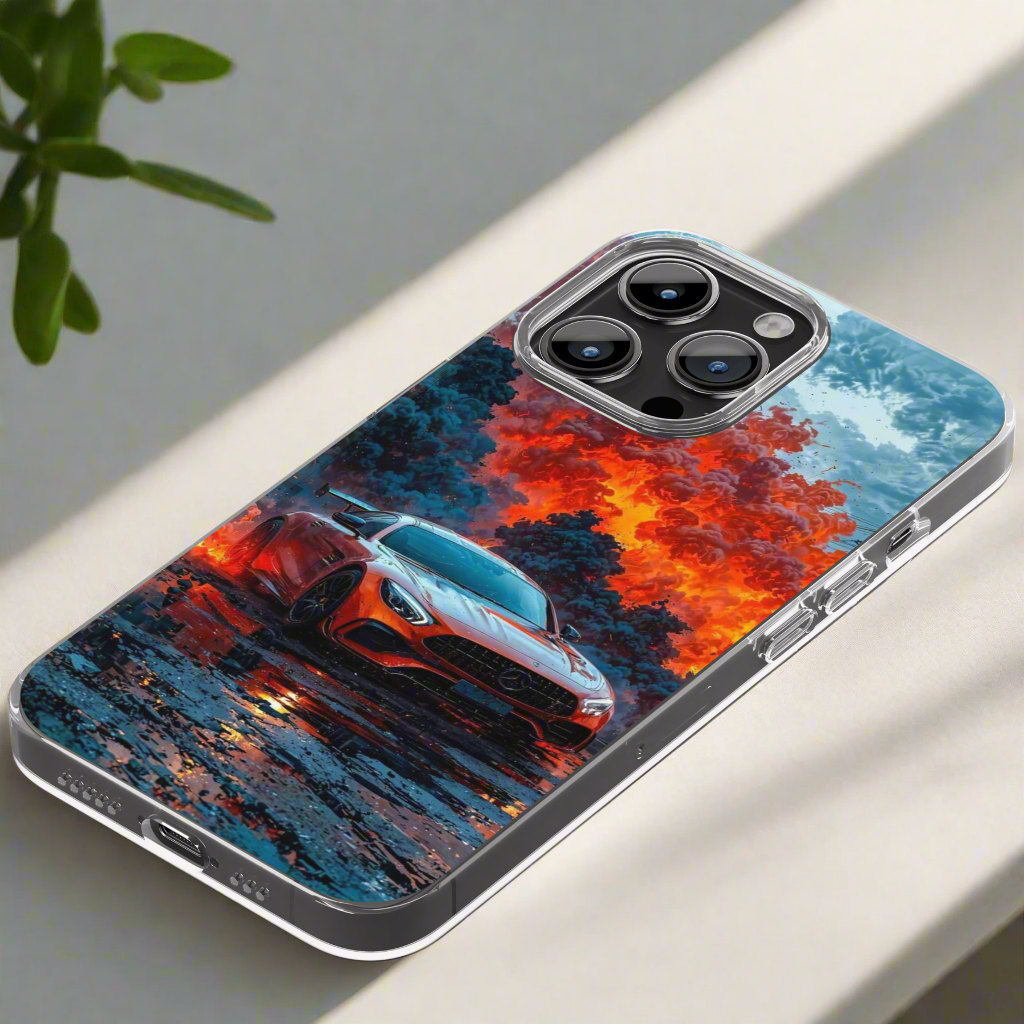 "Mercedes AMG Inferno Drive Phone Case"