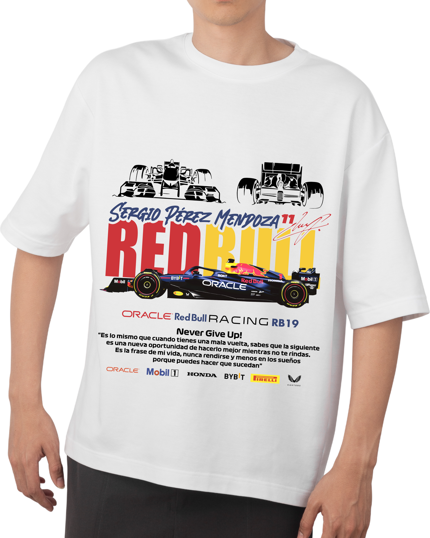 "Sergio Pérez Red Bull Racing RB19" T-shirt