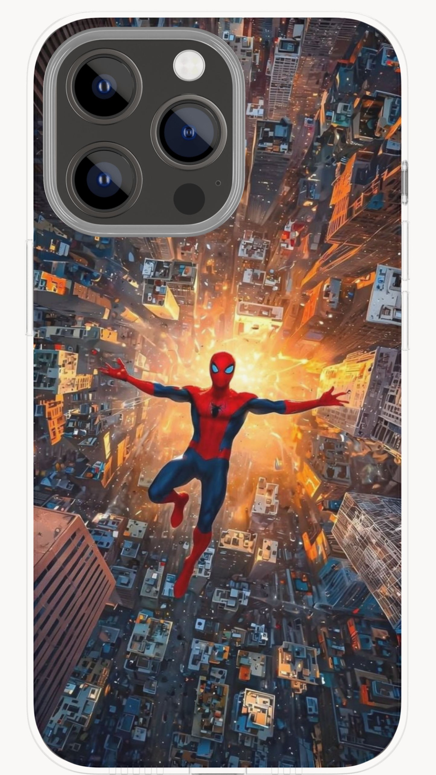 Spider-Man Web-Slinger City Dive Phone Case