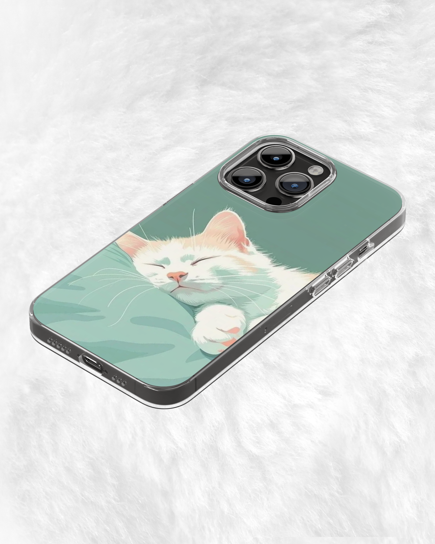Cozy Sleeping Cat Case