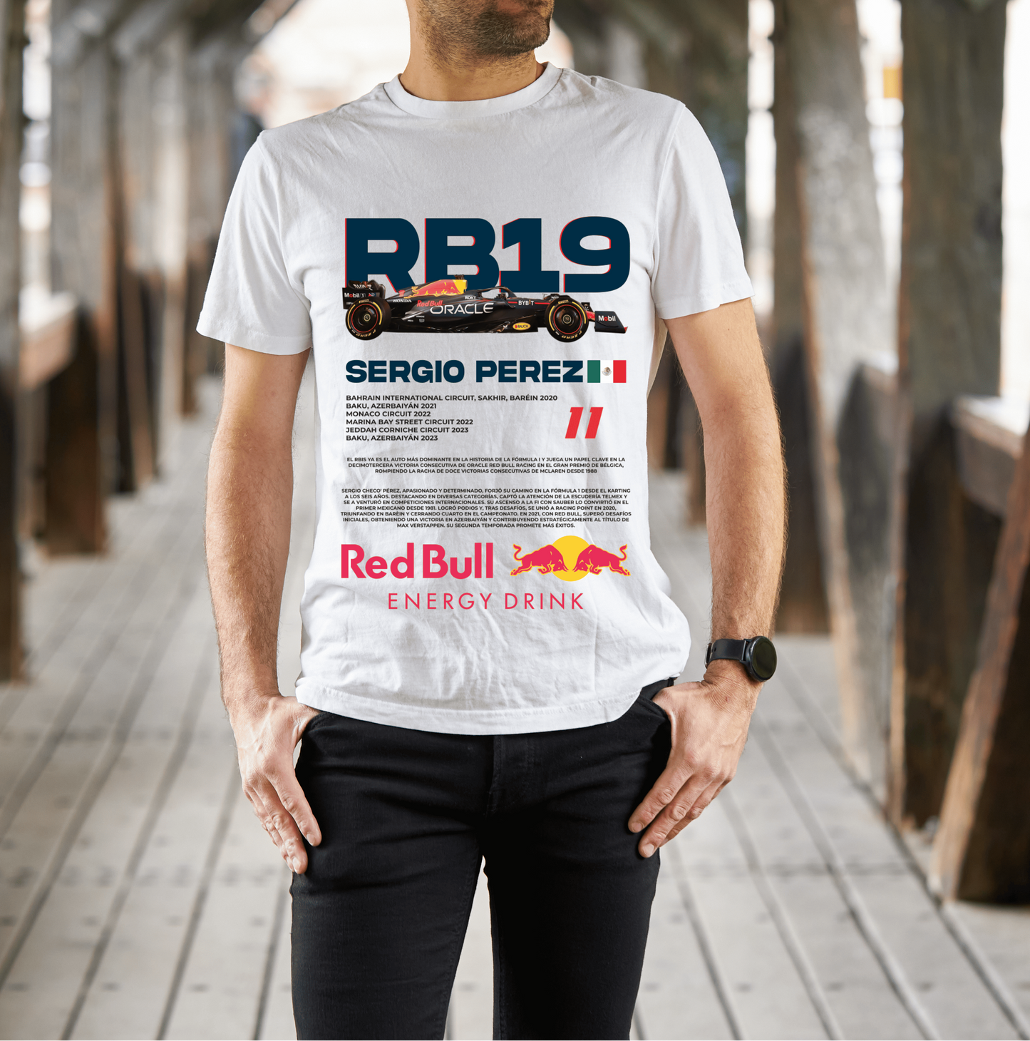 "RB19 Sergio Pérez Tribute" T-shirt
