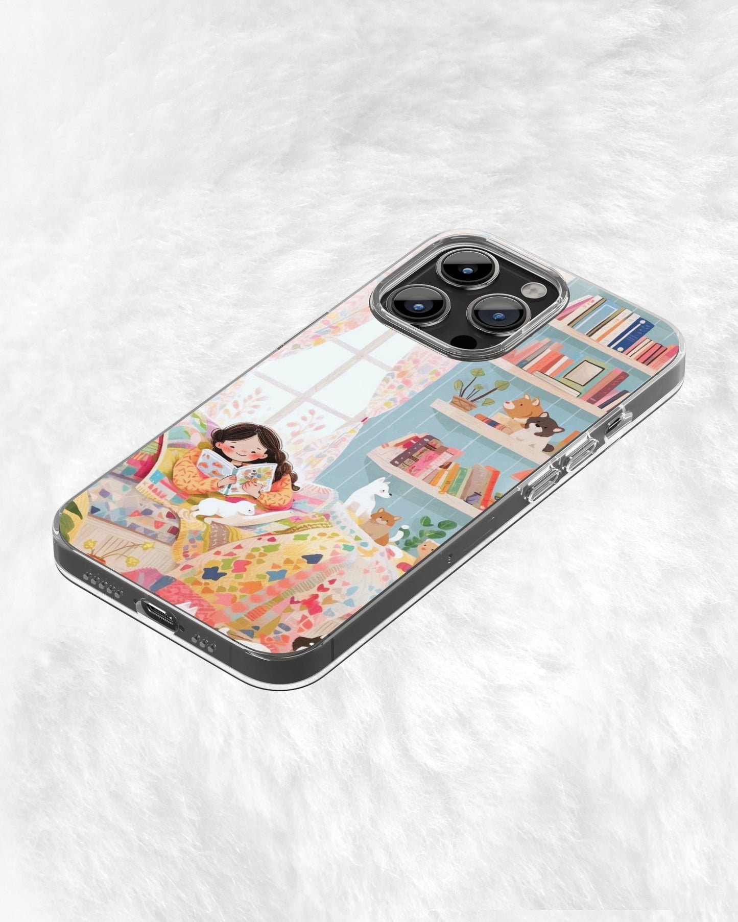 Cozy Reading Nook Phone Case