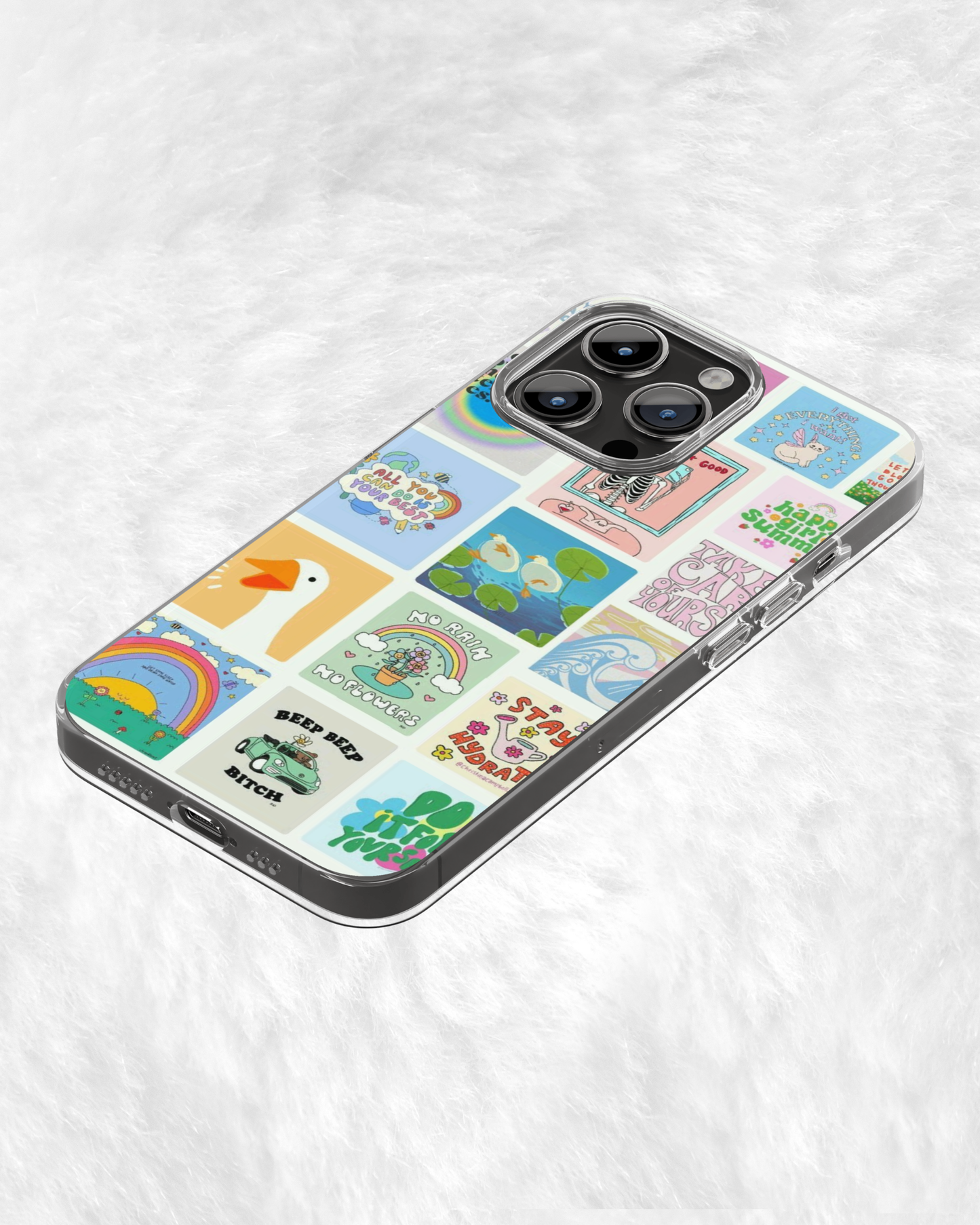 Aesthetic Sticker Collage Case