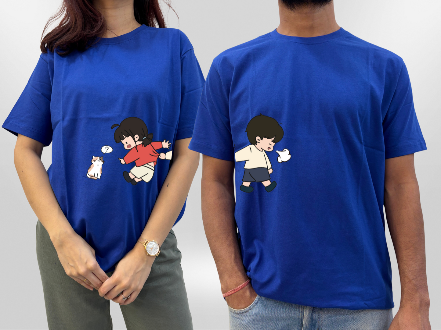 "Chasing Love" T-shirt for Couples
