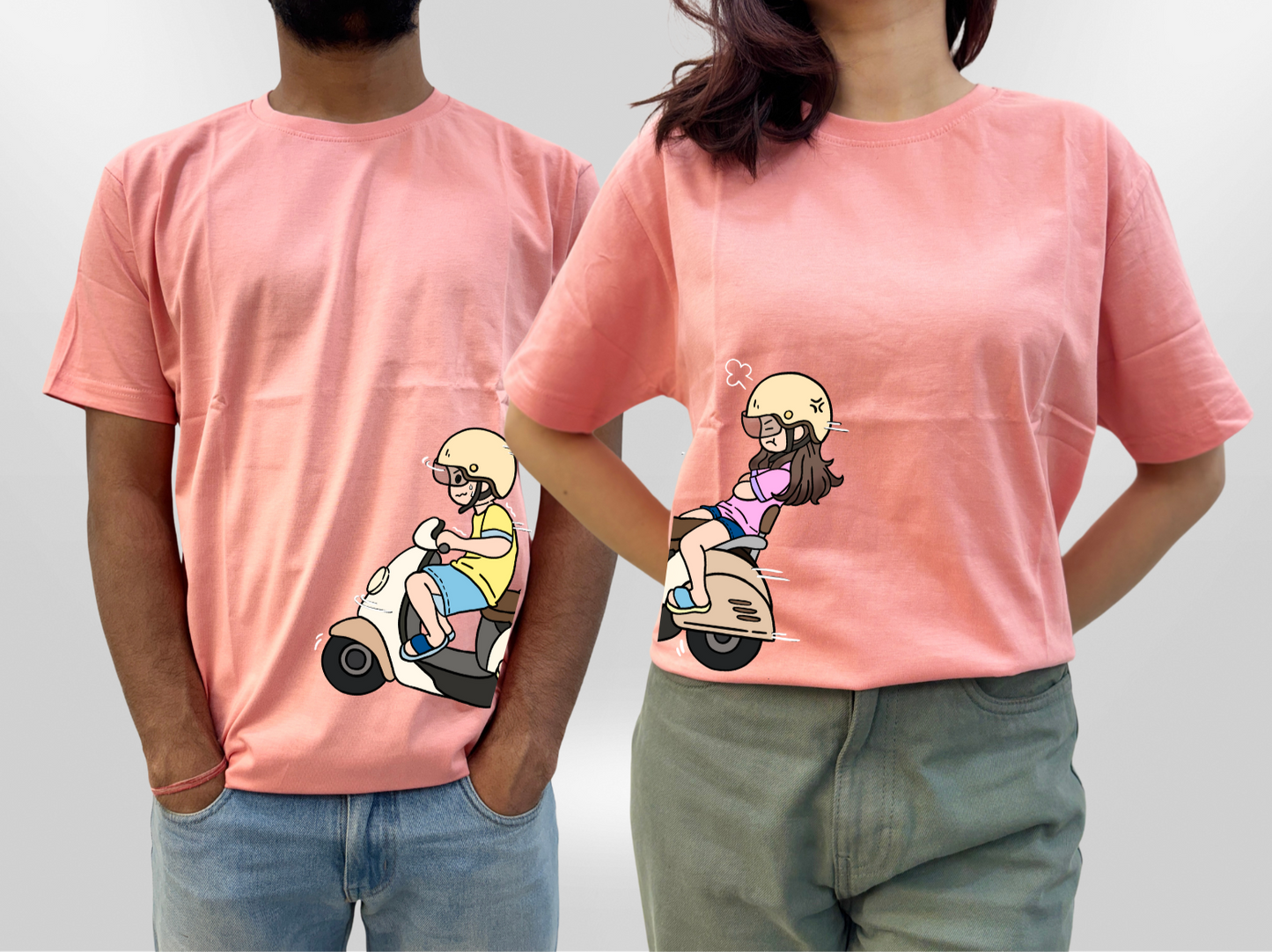 “Scooty” T-shirt For Couples