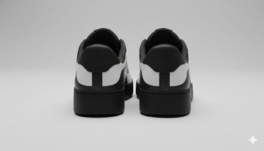 Black sneakers