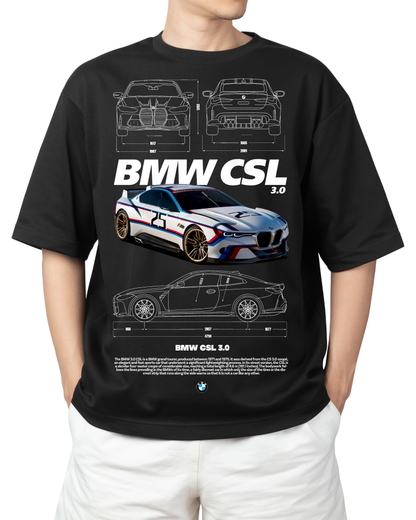 "BMW CSL 3.0 Heritage" T-shirt