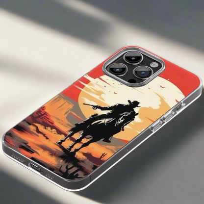 "RDR2 Sunset Phone Case"