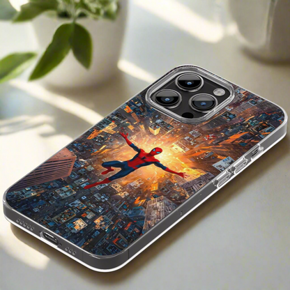 Spider-Man Web-Slinger City Dive Phone Case