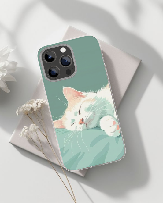 Cozy Sleeping Cat Case