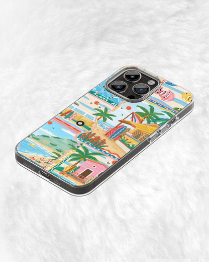 "Tropical Beach Vacation Phone Case"