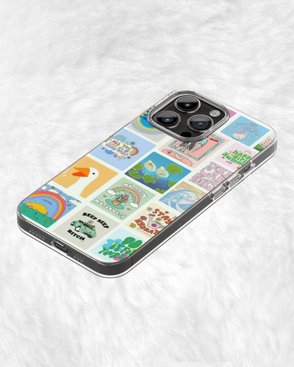 Aesthetic Sticker Collage Case