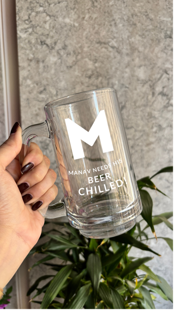 BYD Beer Glass