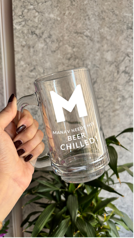 BYD Beer Glass