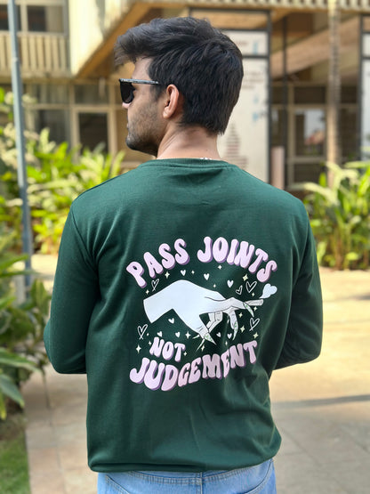 "Leafy" Green Sweatshirt